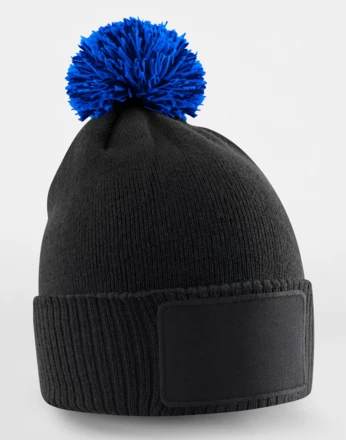 black, bright royal