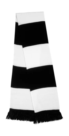 black, white