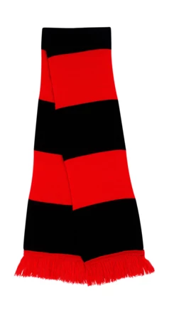 red, black