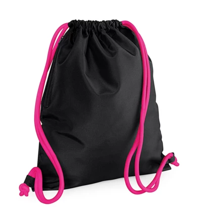 black, fuchsia