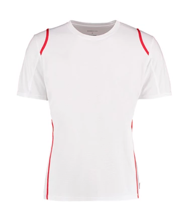 white, red