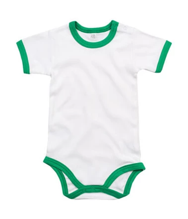 white, kelly green organic