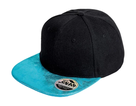 black, turquoise