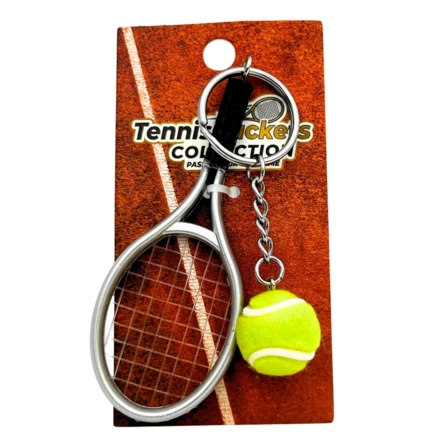 Sportowy Brelok do Kluczy Rakieta Tenisowy – Prezent dla Tenisisty - TRK-004 (NMT-324774)