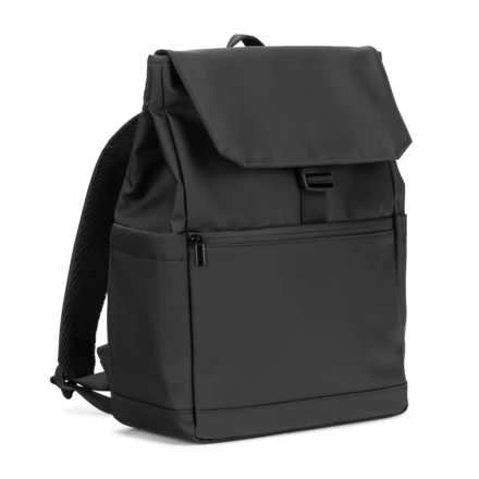 AZORES BAG. Plecak na laptopa (16") z PU, z klapką zakrywającą wszystkie komory (NPS-92578-103)