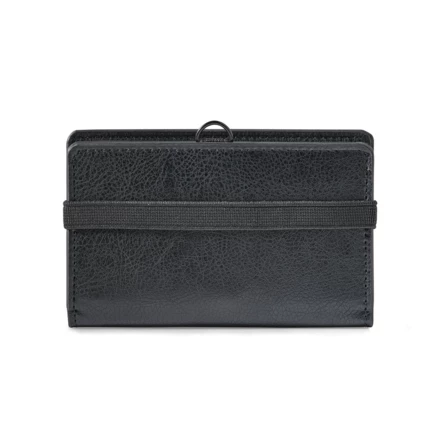 GLENN. Etui na karty wykonane z poliuretanu, zamykane na gumkę (NPS-95128-103)
