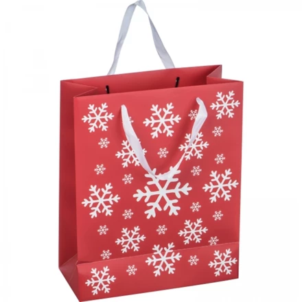 Torebka prezentowa, duża XMAS - czerwony - (NMC-80570-05)