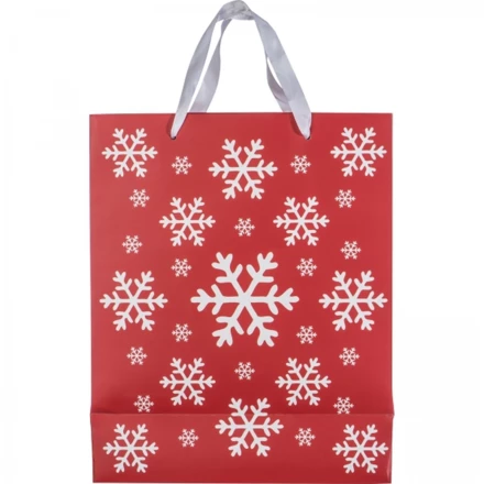 Torebka prezentowa, duża XMAS - czerwony - (NMC-80570-05)