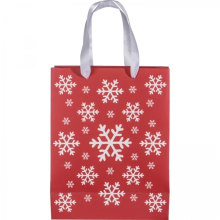 Torebka prezentowa, mała XMAS - czerwony - (NMC-80569-05)
