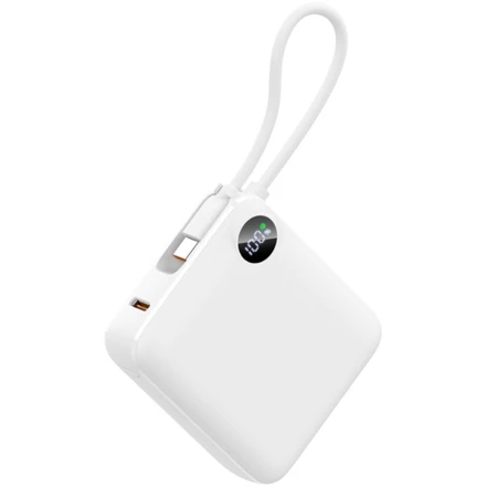 Power Bank 10000 mAh Fast Charge 22,5 W - biały - (NMC-EG8350-06)