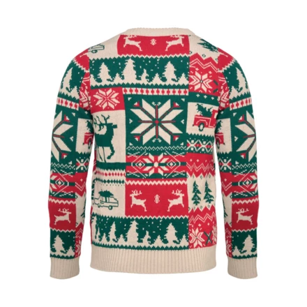 Świąteczny sweter z dzianiny L-XL - SHIMIS XL (NMO-CX1602-13)
