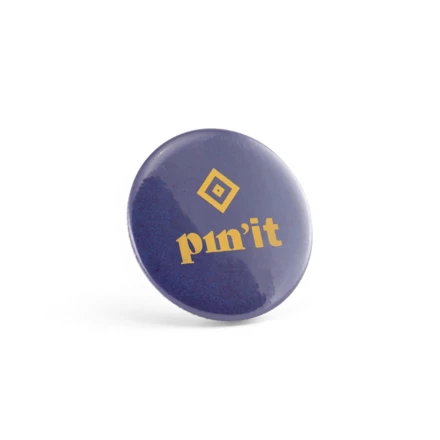Button P'IN 8. Button P'IN 8. Okrągła przypinka z podwójnym zapięciem magnetycznym (NPS-73127-340)
