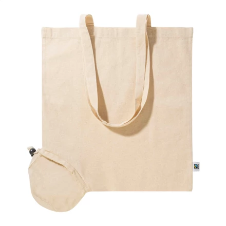Fershop Fold Składana torba na zakupy Fairtrade - naturalny (NAD-AP800827-00)