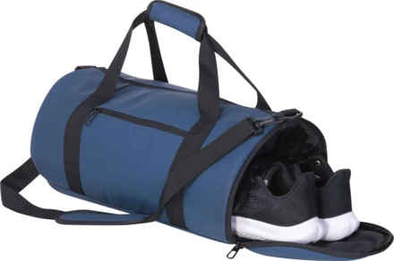 Torba sportowa z recyklingu SOHO - granatowy - (NEG-5725-44)