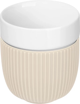 Kubek ceramiczny 250 ml FONTANA - beżowy - (NEG-5745-13)