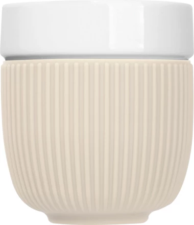 Kubek ceramiczny 250 ml FONTANA - beżowy - (NEG-5745-13)