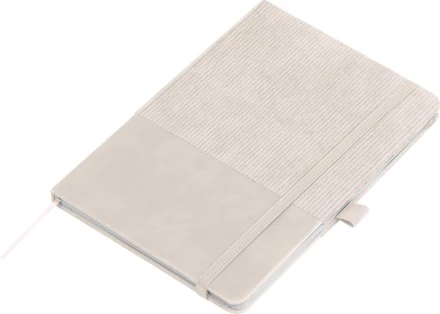 Notes A5 w linie CHELTENHAM - beżowy - (NEG-5774-13)