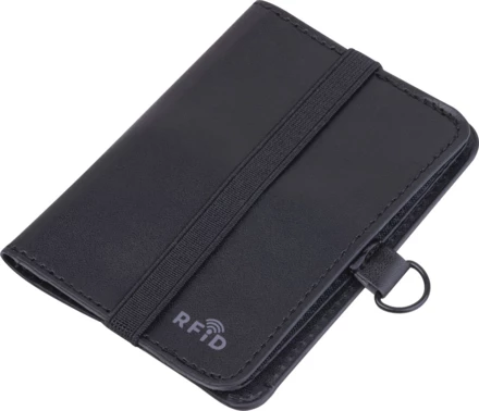 Etui na karty z ochroną RFID VICTORIA - czarny - (NEG-5818-03)