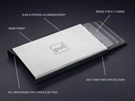 Etui na karty kredytowe RFID 94410840 - srebrny (NJG-94410840)