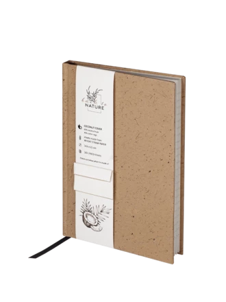 Notes Eko z łupin kokosa 209734106 - koniak (NJG-209734106)