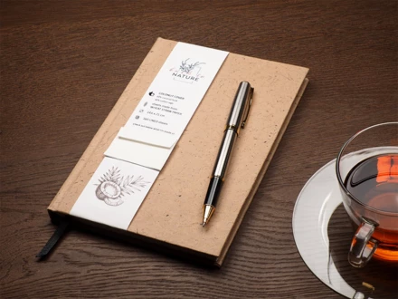 Notes Eko z łupin kokosa 209734106 - koniak (NJG-209734106)