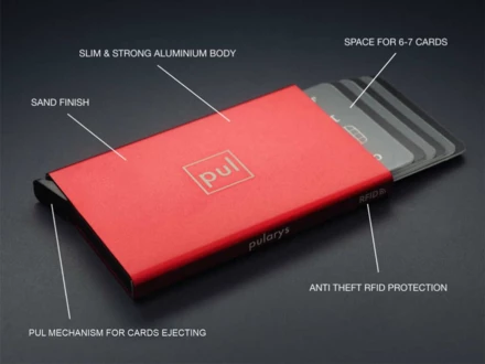 Etui na karty kredytowe RFID 94410811 - czerwony (NJG-94410811)