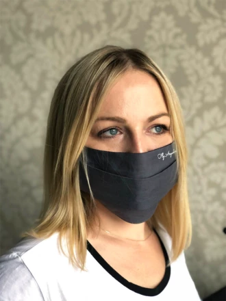 MERCURE cotton face mask 139016501 - black (NJG-139016501)