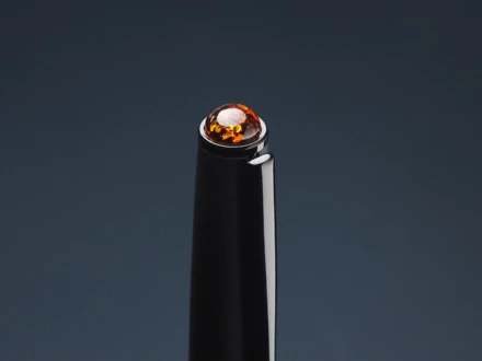 Ball pen with AMBER stone 2070036 (NJG-2070036)