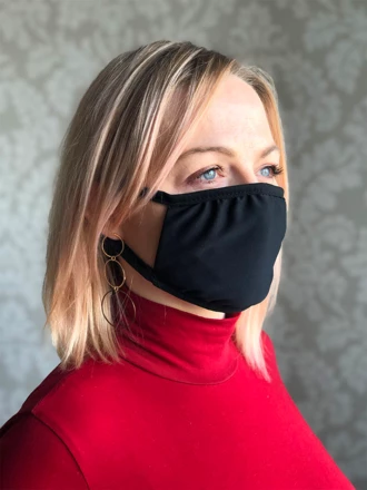 Maseczka ARES (rozm. M) z kompletem 10 wymiennych filtrów 1601267 (NJG-1601267)