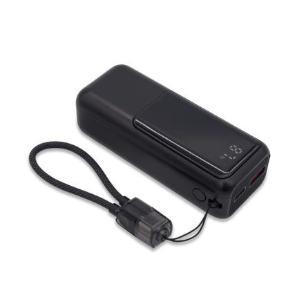 Power bank 10000 mAh 22,5W Flexipower, czarny (NPB-R64389.02)