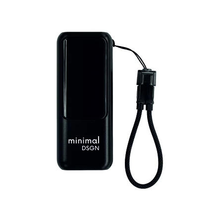 Power bank 10000 mAh 22,5W Flexipower, czarny (NPB-R64389.02)
