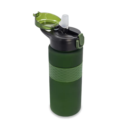 Bidon ze słomką Noviq 700 ml, ciemny zielony (NPB-R08078.51)
