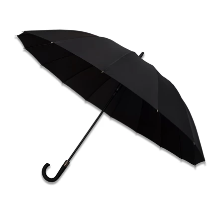 Parasol 16 panelowy Trento, czarny (NPB-R07953.02)