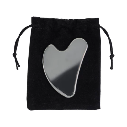 Gua Sha do masażu Glow, srebrny (NPB-R07993.01)
