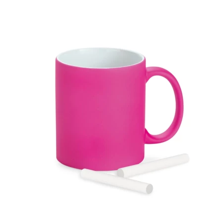 LYNCH. Kubek ceramiczny 350 ml z neonowym wykończeniem (NPS-93886-102)