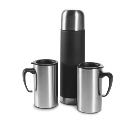 Thermosflasche 500 ml und 2 Trinkbecher 260 ml (NAX-V4635-00)