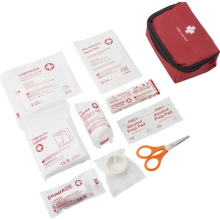First aid kit in pouch, 17 pcs (NAX-V6151-05)
