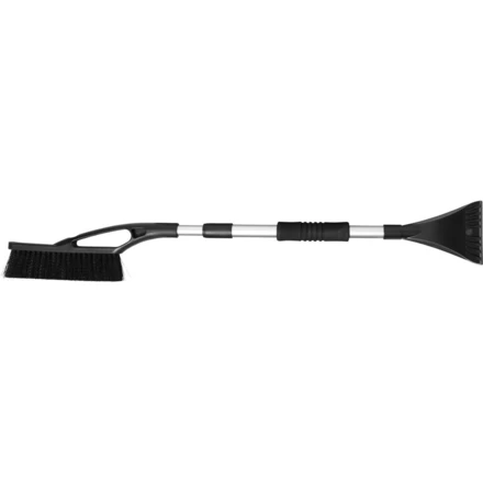 Ice scraper with snow bristle, telescopic handle (max. 100 cm) (NAX-V7740-03)