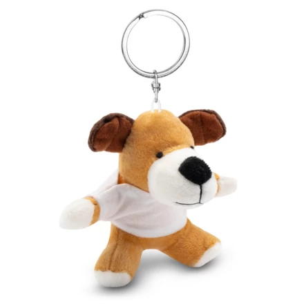 Hund mit T-Shirt, Schlüsselanhänger | Grover (NAX-HE564-18)
