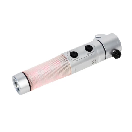 Sicherheitstaschenlampe 1 LED, Gurtschneider, Sicherheitshammer | Auden (NAX-V7735-32)