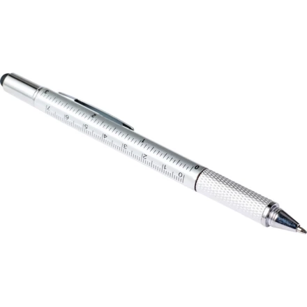 Multifunktionskugelschreiber, Drehfunktion, Touchstift, Lineal, Wasserwaage (NAX-V1919-32)