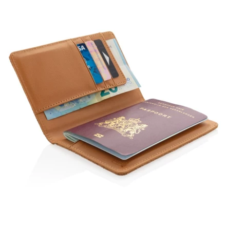 Cork secure RFID passport cover (NAX-P820.459)