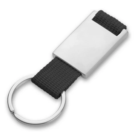 Brelok do kluczy z metalową plakietką | Preston (NAX-V4790-03)