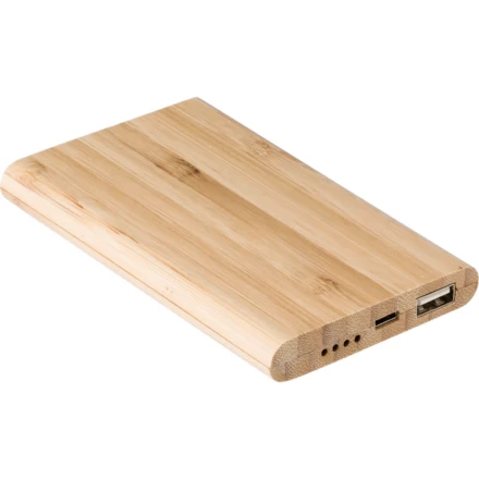 Bamboo power bank 4000 mAh (NAX-V0339-16)