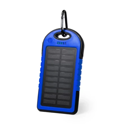 Water resistant power bank 4000 mAh, solar charger (NAX-V0354-11)