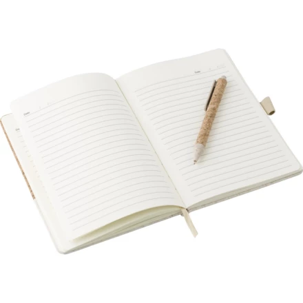 Notizbuch ca. A5 mit Kugelschreiber (NAX-V0216-16)