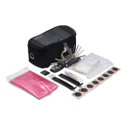 Bicycle bag with accessories, repair kit, first aid kit, poncho | Fabio (NAX-V6906-03)