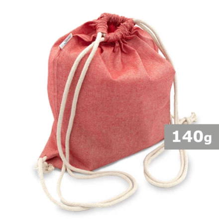B'RIGHT Kordelzugbeutel aus recycelter Baumwolle und recyceltem Polyester | Jose (NAX-V4869-05)