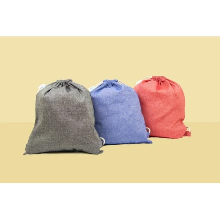 B'RIGHT Kordelzugbeutel aus recycelter Baumwolle und recyceltem Polyester | Jose (NAX-V4869-05)