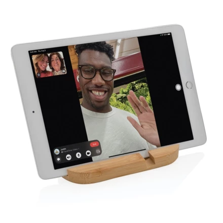 Bambusowy stojak na telefon, tablet (NAX-P301.379)